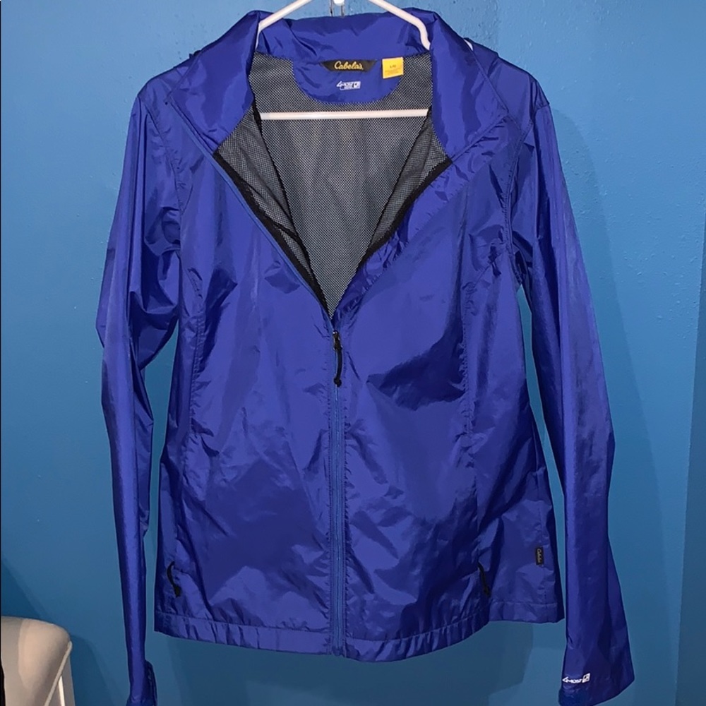 Blue Rain Coat